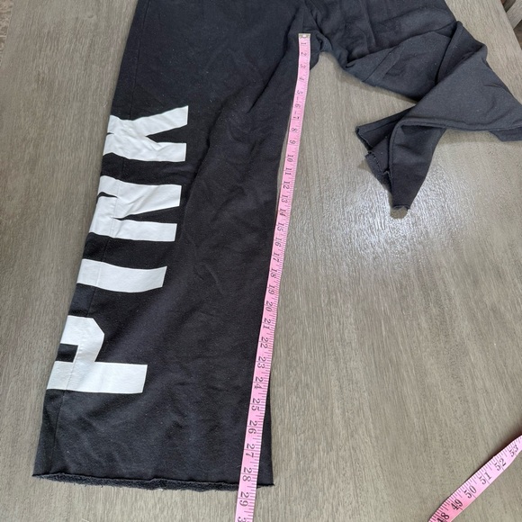 Y2K 2000’s PINK VE Victoria’s Secret Sweatpants Black White L - Picture 11 of 12